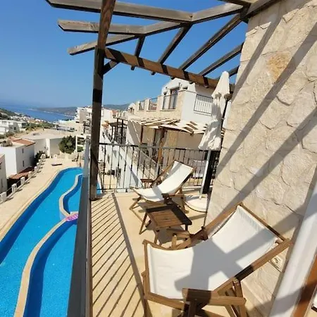דירה Private Apart With Pool & Seaview @kalkan קס